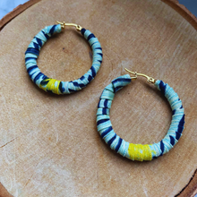 Cargar imagen en el visor de la galería, Yellow Bujumbura hoops