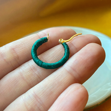 Cargar imagen en el visor de la galería, Green Hanoi hoops