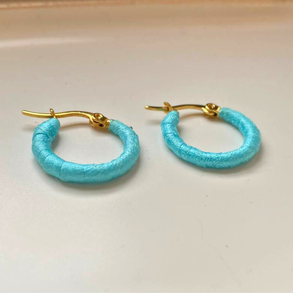 Small Blue Hanoi hoops