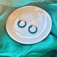 Load image into Gallery viewer, Green Hanoi hoops
