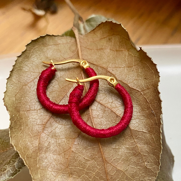 Small Red Hanoi hoops