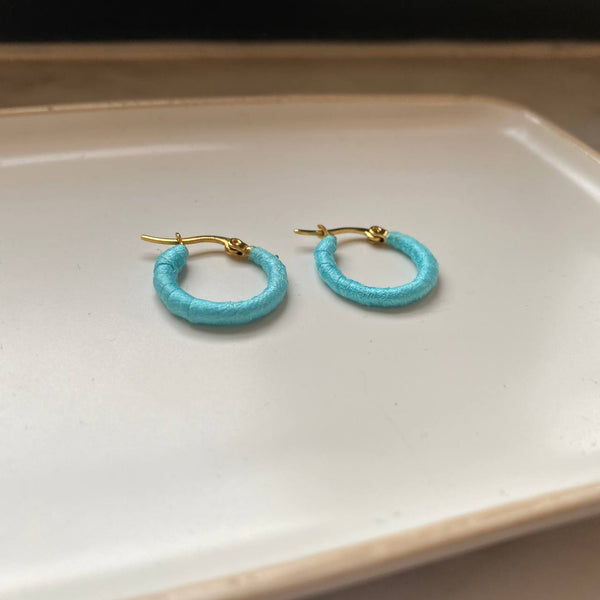 Blue Hanoi hoops