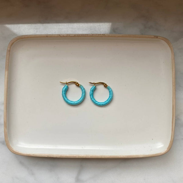 Blue Hanoi hoops