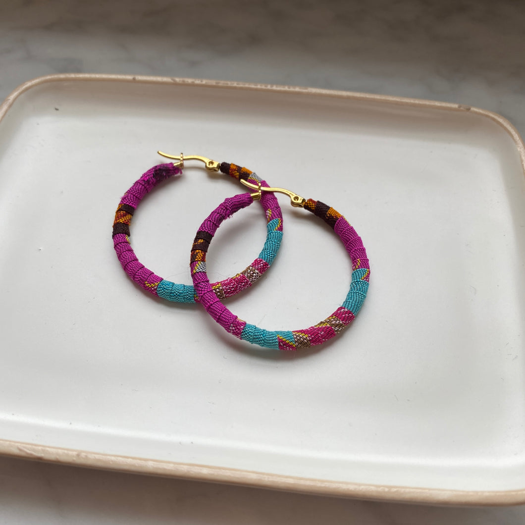 Large Sanloem hoops