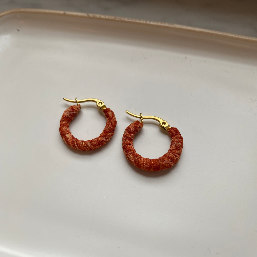 Zaria wrapped hoops several sizes