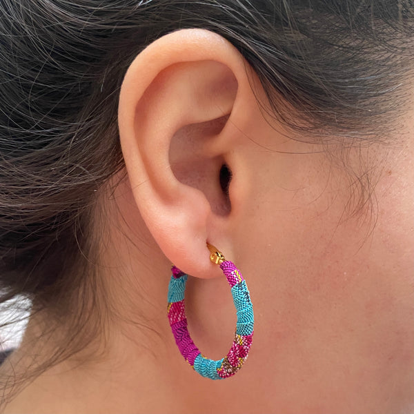 Medium Sanloem hoops