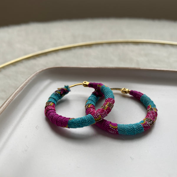 Medium Sanloem hoops