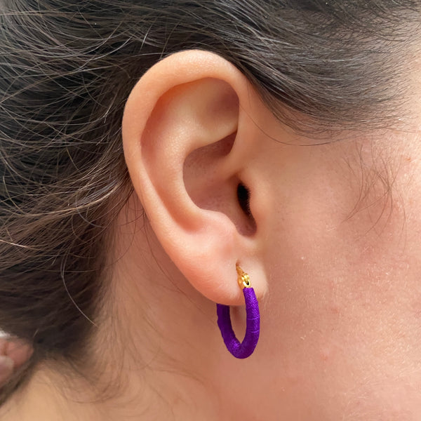Small Purple Hanoi hoops